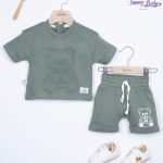 تیشرت شلوارک خرس برجسته