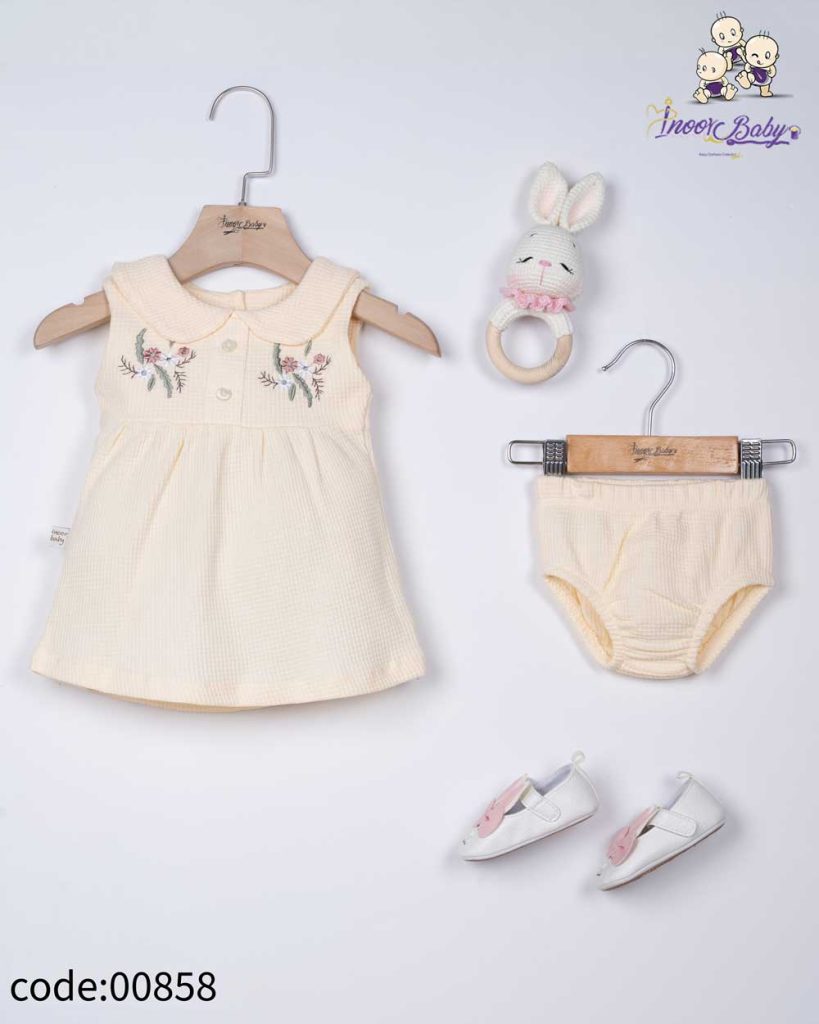 سارافون شورت گلدوزی شده