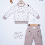 بلوز شلوار چاپ قلب