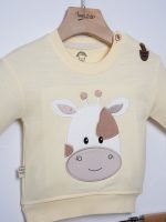 بلوز شلوار پسرانه طرح زرافه