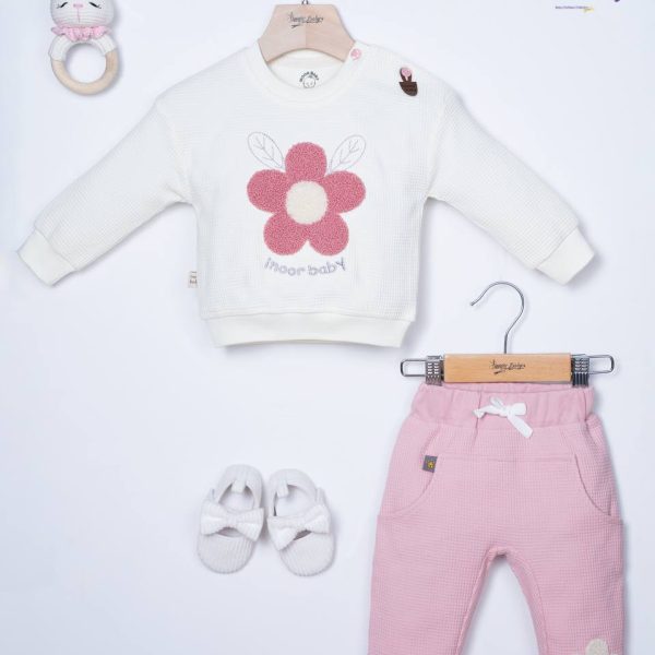 بلوز شلوار گل