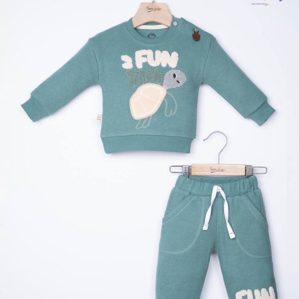 بلوز شلوار طرح لاک پشت