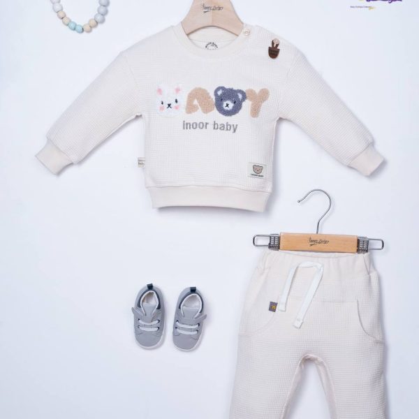 بلوز شلوار بچه گانه خرس و خرگوش