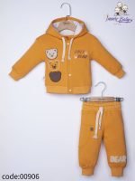 ست سویشرت و شلوار سه کله خرس