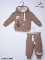 ست سویشرت و شلوار سه کله خرس