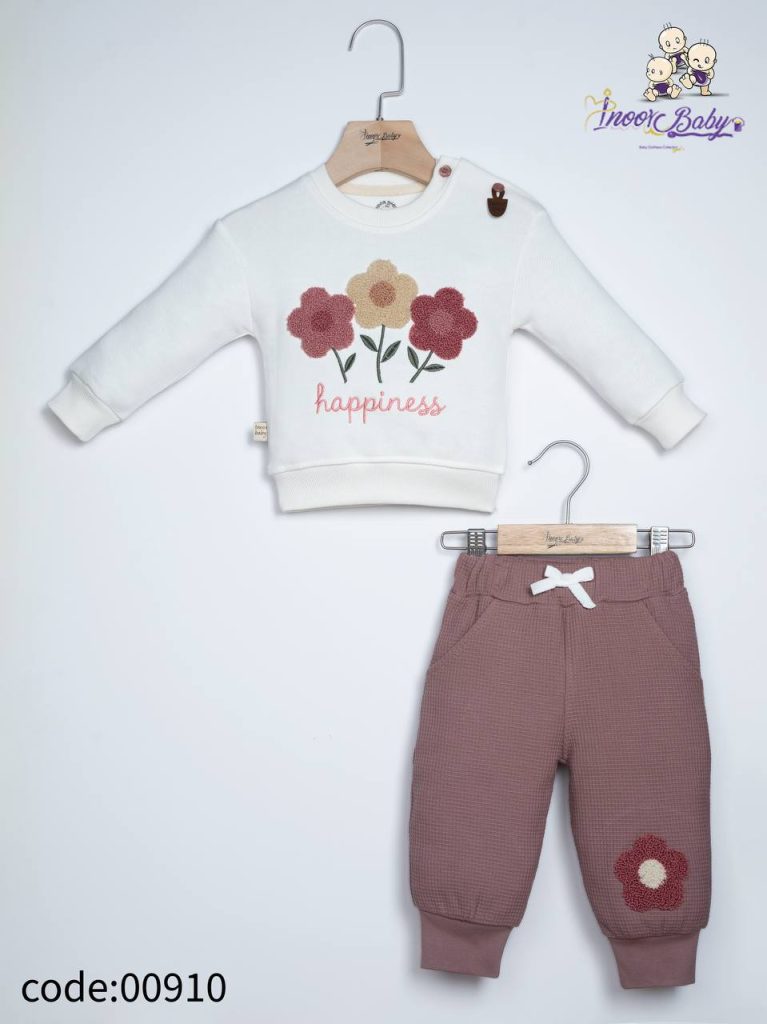 بلوز شلوار سه گل