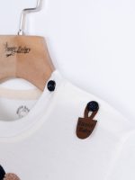 بلوز شلوار نوزادی پسرانه مدل تدی