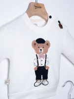 بلوز شلوار نوزادی پسرانه مدل تدی