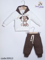 ست سویشرت و شلوار طرح سگ