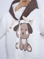 ست سویشرت و شلوار طرح سگ