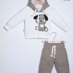 ست سویشرت و شلوار طرح سگ