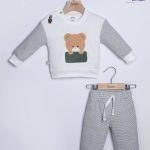 بلوز شلوار پسرانه خرس کوچولو