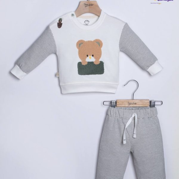 بلوز شلوار پسرانه خرس کوچولو