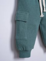 بلوز و شلوار پسرانه شیک با طرح تراکتور