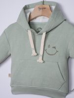 ست هودی شلوار نوزادی مدل لبخند