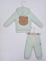 ست سه تیکه نوزادی سویشرت تیشرت شلوار - Image 12