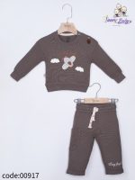 بلوز شلوار نوزادی طرح هواپیما