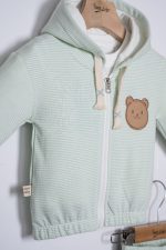 ست سه تیکه نوزادی سویشرت تیشرت شلوار - Image 5