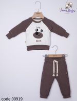 بلوز شلوار نوزادی مدل خرس