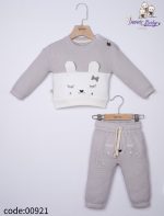 بلوز شلوار نوزادی طرح خرگوش