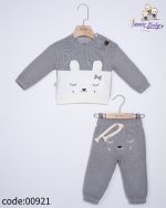 بلوز شلوار نوزادی طرح خرگوش - Image 3