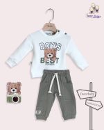بلوز شلوار نوزادی خرس boys best - تصویر 2